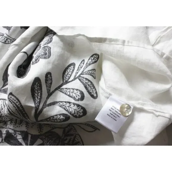 New Johnny Was Linen Camp Shirt, Size L - Picture 10 of 10